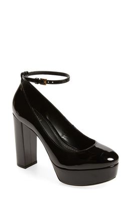 Ted Baker London Preshna Ankle Strap Pump in Black