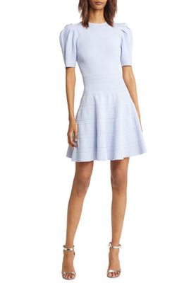 Ted Baker London Puff Sleeve Dress in Baby Blue