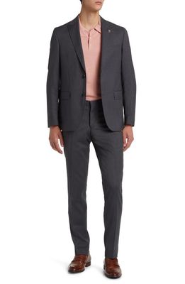 Ted Baker London Robbie Extra Slim Fit Wool Suit in Grey