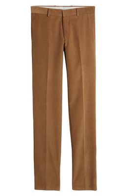 Ted Baker London Roger Extra Slim Fit Stretch Corduroy Pants in Tan