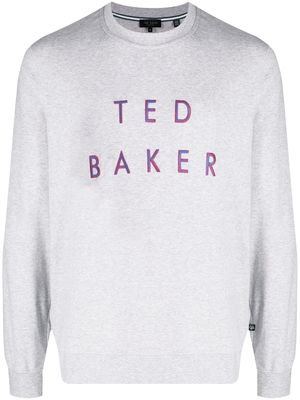 Ted Baker Sonics logo-embroidered sweatshirt - Grey