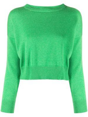 Teddy Cashmere Genova cashmere cropped jumper - Green