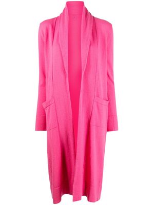 Teddy Cashmere Venzia open-front cashmere cardigan - Pink