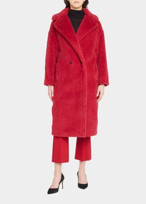 Tedgirl Double-Breasted Faux Fur Coat