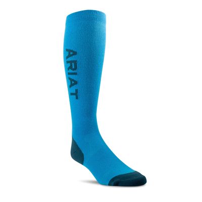 TEK Performance Socks in Hawaiian Surf Reflecting Pond, Size: OS by Ariat