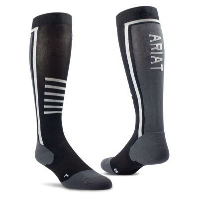 TEK Slimline Performance Socks in Black Sleet
