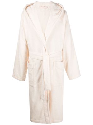TEKLA belted organic-cotton robe - Neutrals