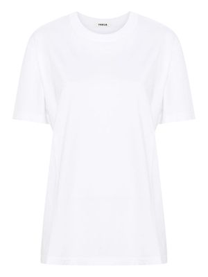 TEKLA crew-neck organic cotton T-shirt - White