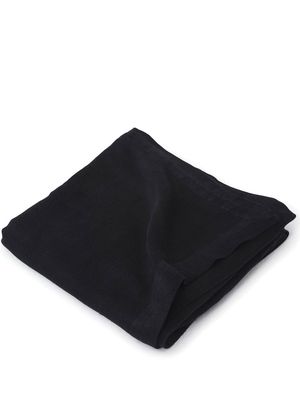 TEKLA linen table cloth - Black