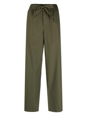 TEKLA organic cotton pajama bottoms - Green