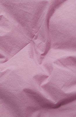 Tekla Organic Cotton Percale Fitted Sheet in Mallow Pink