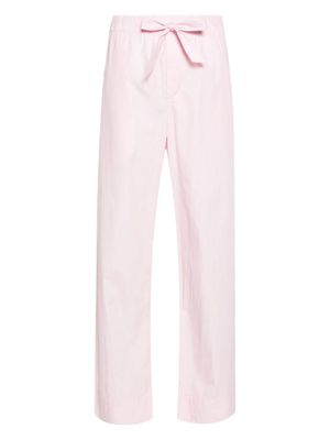 TEKLA poplin pyjama pants - Pink