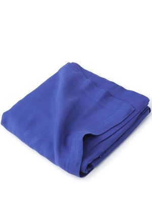 TEKLA rectangular linen tablecloth - Blue
