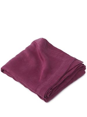TEKLA rectangular linen tablecloth - Red