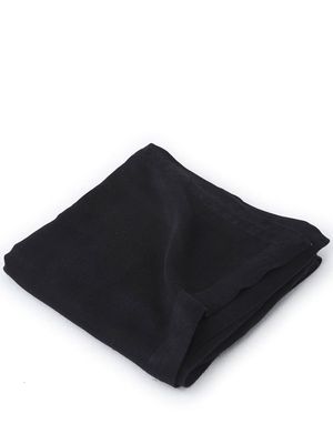 TEKLA square linen tablecloth - Black