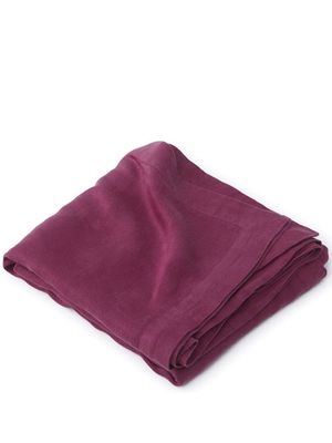 TEKLA square linen tablecloth - Red