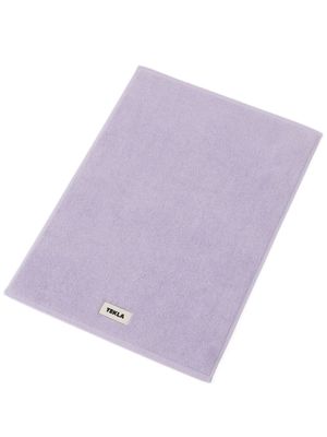 TEKLA terry-effect bath mat - Purple