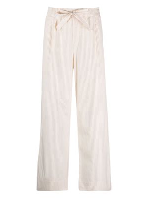 TEKLA x Birkenstock pinstripe pyjama pants - Neutrals