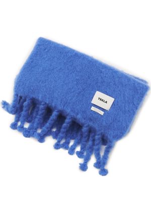 TEKLA x Le Corbusier brushed blanket - Blue