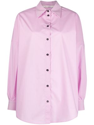 Tela button-fastening cotton shirt - Pink