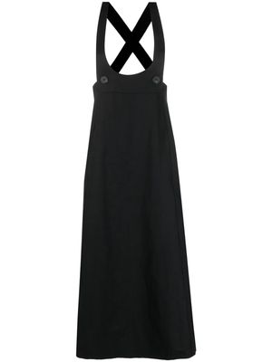 Tela criss-cross strap dress - Black