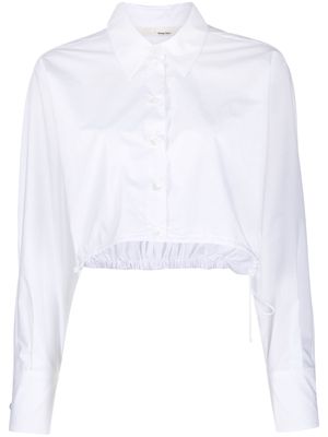 Tela cropped cotton shirts - White