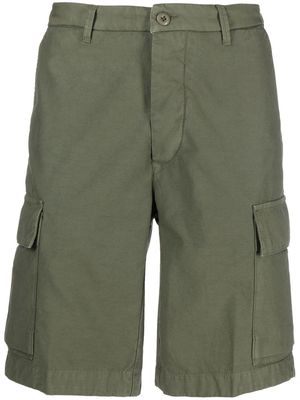 TELA GENOVA knee-length cargo shorts - Green