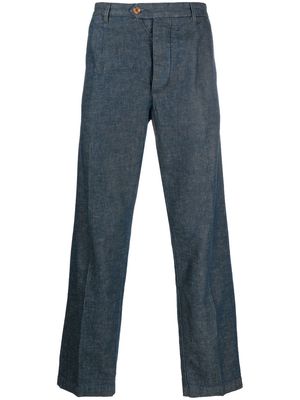 TELA GENOVA lightweight straight-leg jeans - Blue
