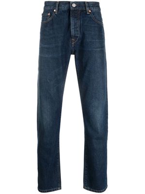 TELA GENOVA straight-leg cotton jeans - Blue