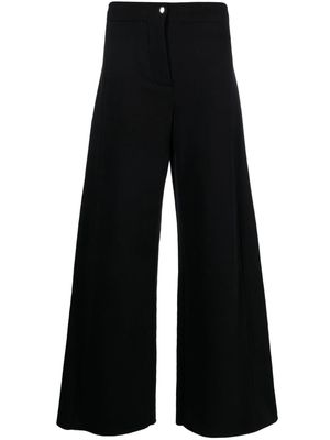 Tela wide-leg tailored trousers - Black