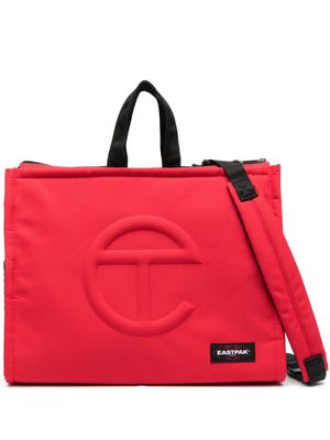 Telfar x Eastpack debossed-logo backpack - Red