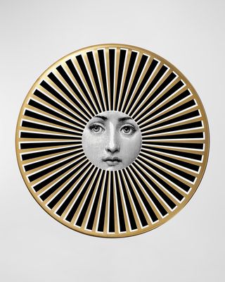 Tema e Variazioni n.247 Gold Face in Rays Plate