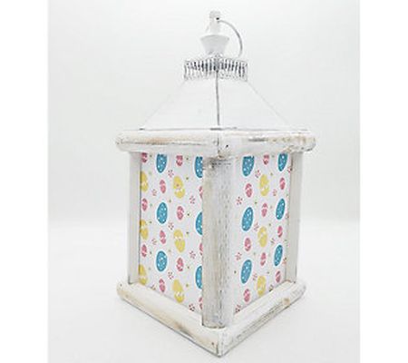 Temp-tations 16" Lantern with Fiberoptic Lights