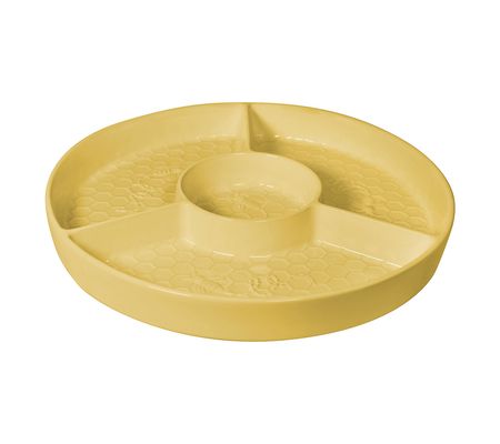 Temp-tations Bee-lieve 12" Divided Lazy Susan