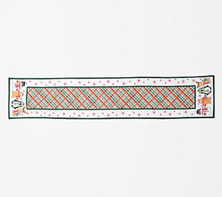 Temp-tations Embroidered 14" W x 72" L Table Runner