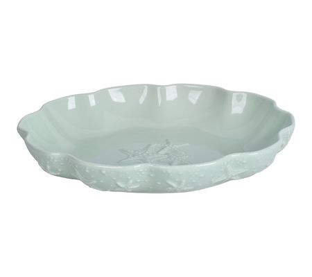 Temp-tations Knotical 2-qt Shallow Scalloped Bowl