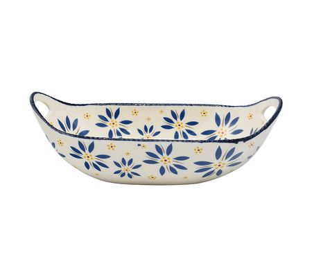 Temp-tations Old World 3-qt Squoval CenterpieceBowl