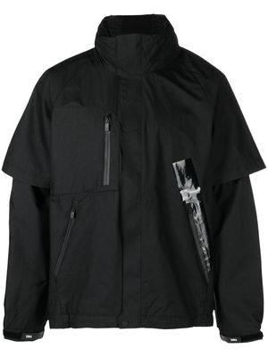 Templa layered 2L jacket - Black