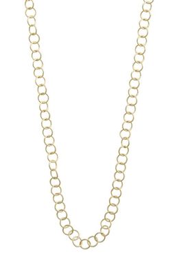 Temple St. Clair Round Chain Necklace in Yellow Gold