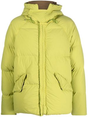 Ten C Artic padded down jacket - Green