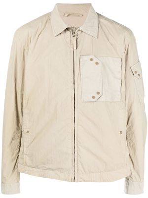 Ten C cargo-pocket shirt jacket - Neutrals