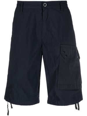 Ten C cotton bermuda shorts - Blue