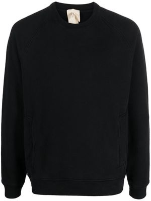 Ten C crewneck cotton sweatshirt - Black