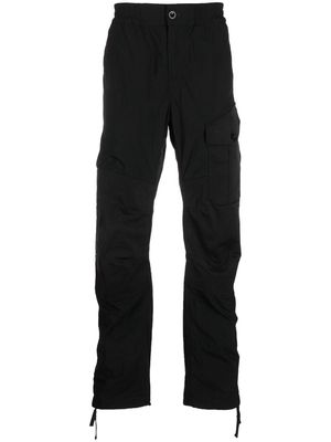 Ten C elasticated-waist cargo trousers - Black