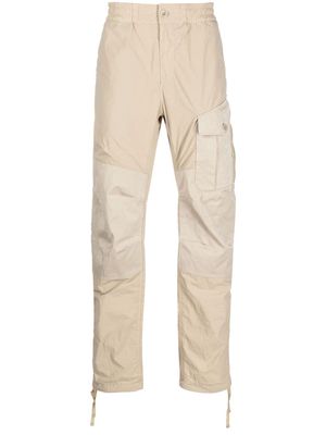 Ten C elasticated-waist cargo trousers - Neutrals