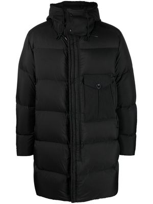 TEN C hooded puffer jacket - Black