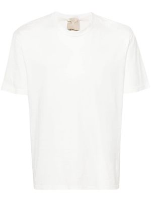 Ten C logo-patch cotton T-shirt - White