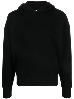 Ten C logo-patch hoodie - Black