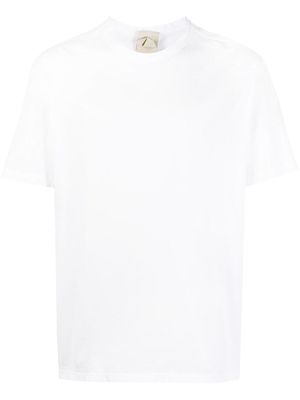 Ten C logo-patch short-sleeve T-shirt - White