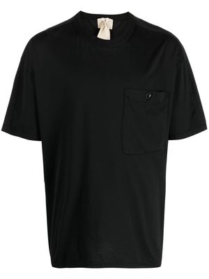 Ten C pocket cotton T-shirt - Black